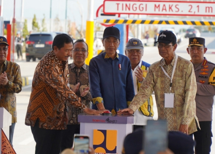 Tol Solo-Yogyakarta-YIA Kulon Progo Seksi I Kartasura-Klaten Diresmikan Presiden Joko Widodo 