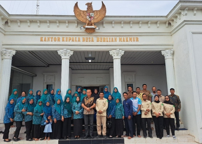 Kunjungi Desa Berlian Makmur, Camat Sungai Lilin Dorong Kekompakan dan Penggalian Potensi Desa