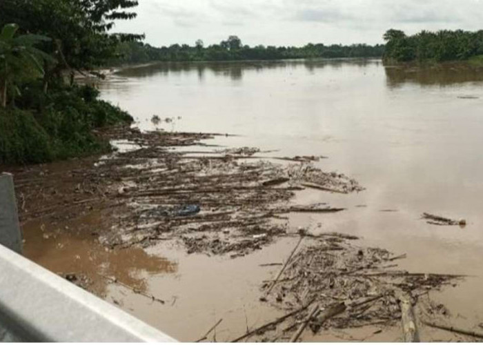 Terus Diguyur Hujan, Debit Air Sungai Musi Mulai Naik