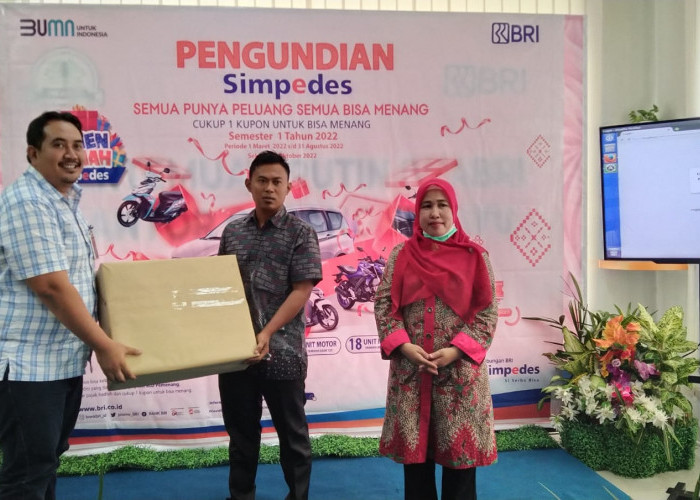 BRI Cabang Sekayu Gelar Pengundian Simpedes Periode 1 Maret hingga 31 Agustus 2022