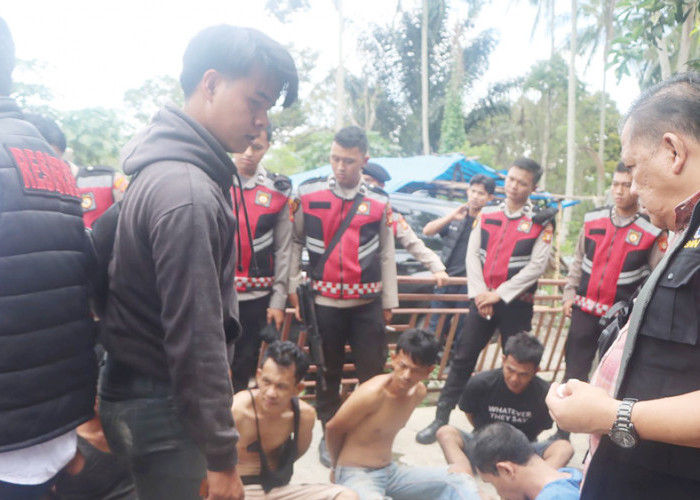 Polisi Gerebek Sarang Narkoba di Empat Lawang dan Banyuasin, Belasan Pelaku Diamankan