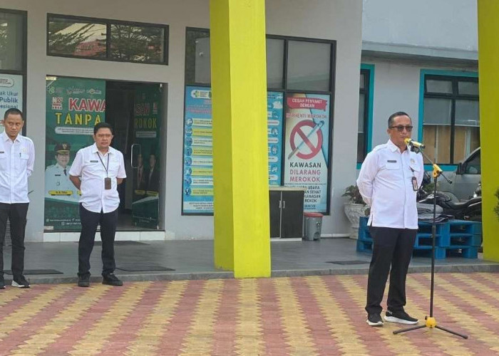 Kadis Kesehatan Muba Ajak Pegawai Jadi Teladan Hidup Sehat, Soroti Inovasi dan Ancaman Kemiskinan Baru