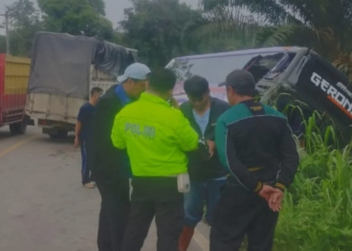 Bus AKAP Ramaya Tabrakan Dengan Truk di Jalintim Tungkal Jaya, Begini Kondisi Penumpangnya