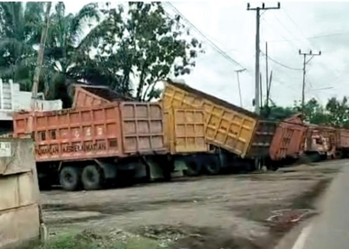 Pelarangan Angkutan Mulai Berlaku, Jalan Umum di Sumsel Mulai Sepi Truk Batu Bara