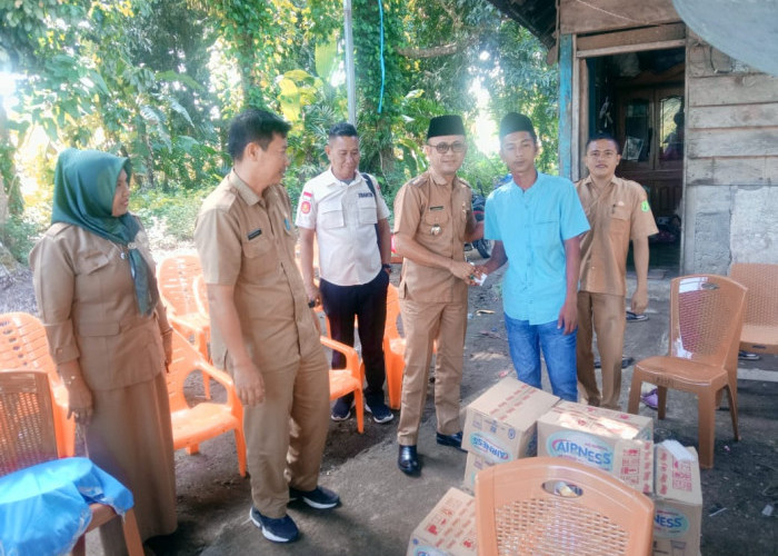 Keluarga Rafa, Bocah Tenggelam di Sungai Musi Terima Santunan Dukacita Dari Pemkab Muba