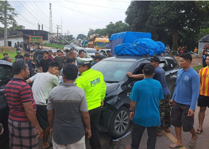 Kecelakaan di Jalintim Sungai Lilin, Libatkan 3 Mobil, Berikut Kronologisnya