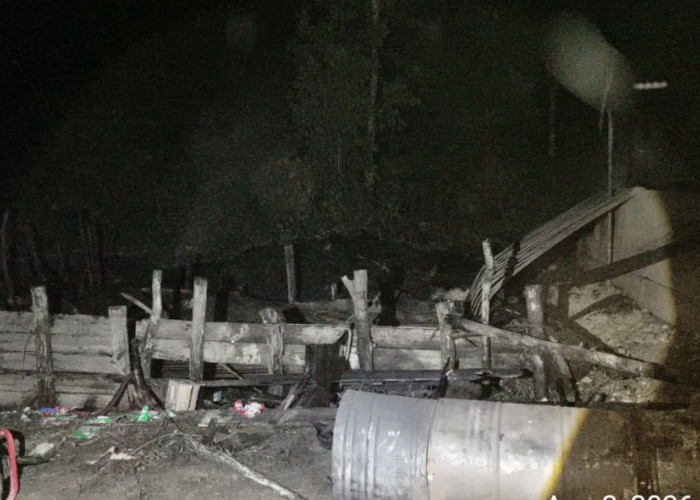 Illegal Refinery di Sanga Desa Terbakar, Polisi Imbau Warga Hentikan Aktivitas Penyulingan Minyak Ilegal