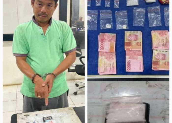 Warga Lubuk Buah Batang Hari Leko Diamankan Polisi, Ditemukan 12 Paket Sabu