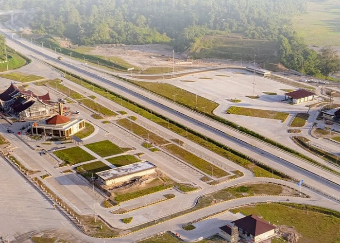Dua Rest Area Tol Padang-Sicincin Rampung, Tampilkan Arsitektur Minang Bernuansa Modern