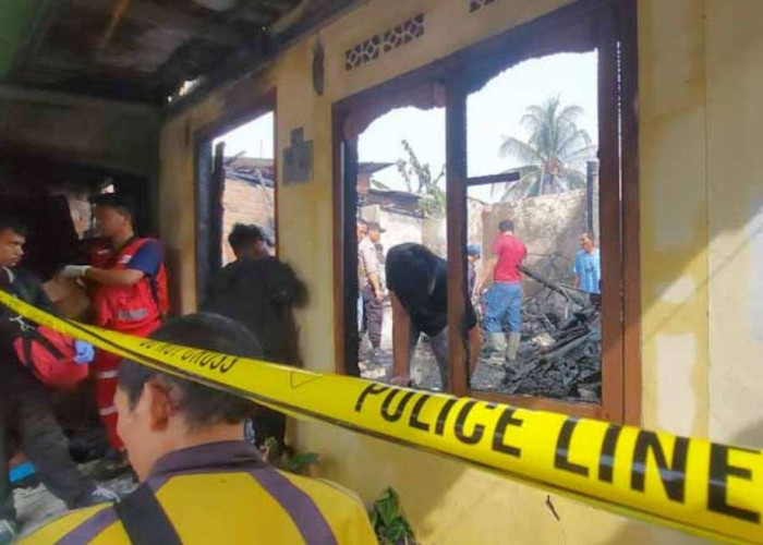 Kebakaran di Palembang, Pria Paruh Baya Meninggal Terbakar