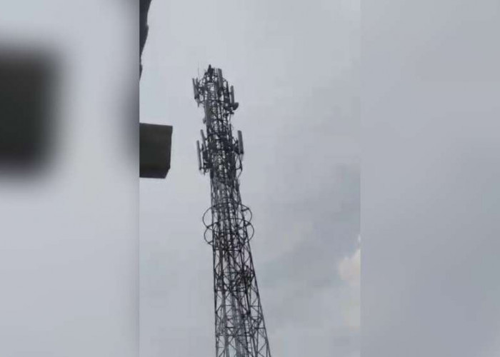 Heboh Video Caleg di Desa Epil Terjun Dari Tower, Kades Ungkap Itu Hoax