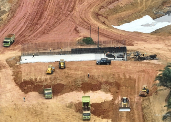 Pembangunan Tahap 2 Tol Betung - Tempino - Jambi Sudah Dimulai, Salah Satu Titiknya diwilayah Muba