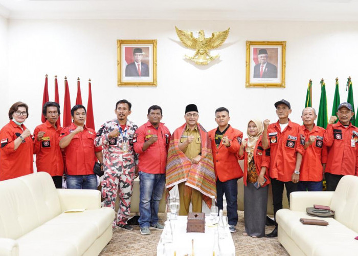 Pengurus Dewan Pimpinan Cabang PBB Muba Audiensi Bersama PJ Bupati