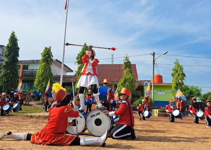 'Sedansa' Drumband SD N 1 Sungai Lilin yang Sudah Meraih Berbagai Prestasi Hingga ke Tingkat Provinsi 