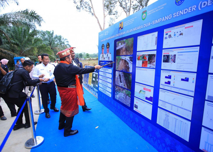 Herman Deru Resmikan Jalan Karang Agung–Trans Lubar, Akses OKU Selatan Kian Terbuka