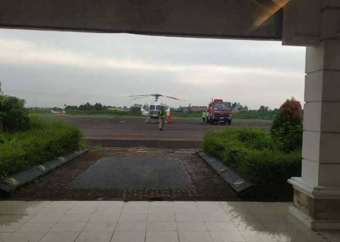 Helikopter yang Ditumpangi Kapolda Jambi Mendarat Darurat, Semua Penumpang Selamat 