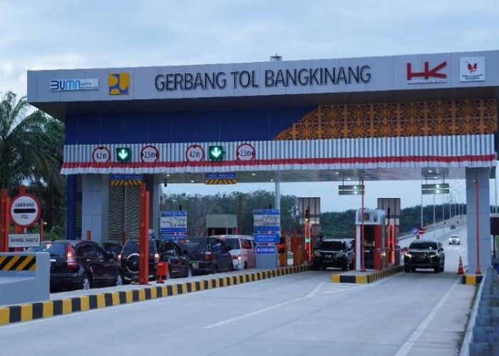 Tol Trans Sumatera di Riau 15 KM Lagi Sampai Ke Sumbar, Jarak Tempuh Akan Semakin dekat 