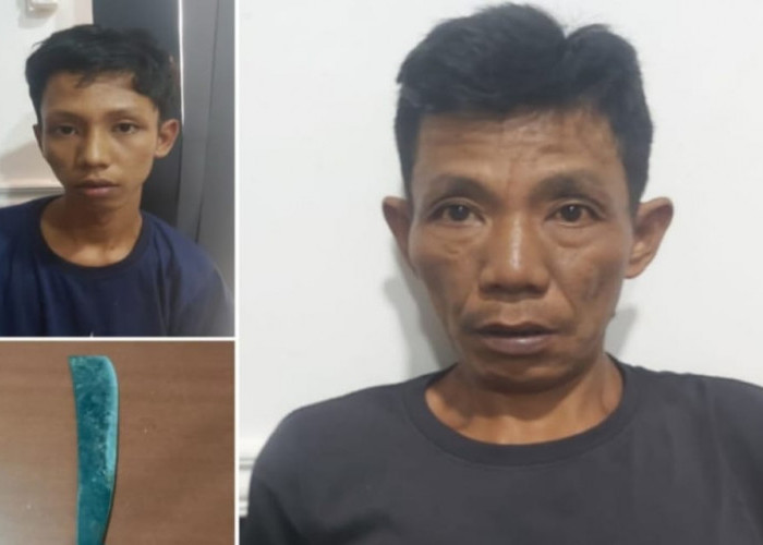 Polisi Amankan Bapak Anak, Pelaku Pengeroyokan Gara-gara Jengkol Di Kecamatan Lais