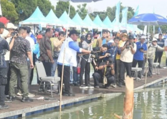 Lomba Mancing Sumeks 2025 Hidupkan Jakabaring, Warga Tumpah Ruah Nikmati Ajang Rekreasi dan Kebersamaan