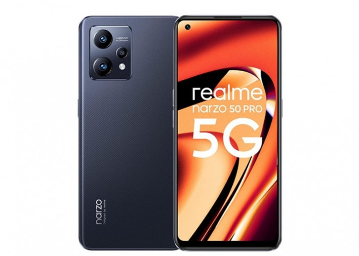 Realme Narzo 50 Pro 5G Smarphone Spek Dewa Harga Ramah di Bawah Rp3 Juta