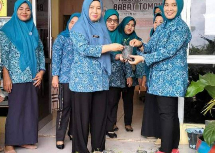 Dukung Program Menanam Cabai, TP PKK Desa Toman Terima Bantuan Bibit Cabai dari BPP