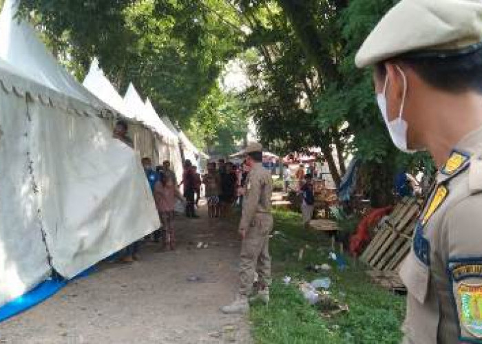 Pasar Malam di Terminal Randik Sekayu   Dibongkar 