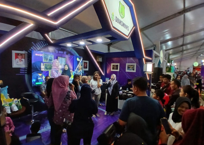 Selalu Hadirkan Games Menarik, Stand Kominfo Tak Pernah Sepi Pengunjung