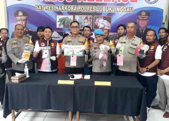 Polres Lubuk Linggau Amankan 2,3 Kg Sabu dan Ribuan Ekstasi