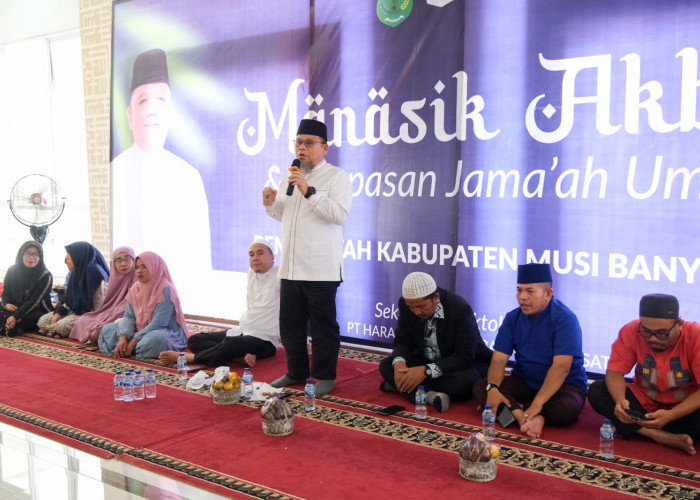 Dibiayai Oleh Pemkab Muba, Ratusan Jamaah Umroh Siap Beribadah ke Tanah Suci 