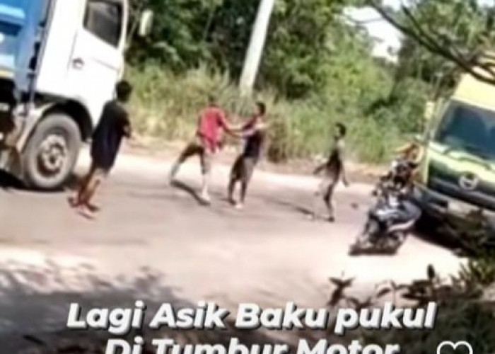 Viral, Video Baku Pukul Sopir Fuso, Diduga Terjadi di Desa Telang Bayung Lencir, Musi Banyuasin