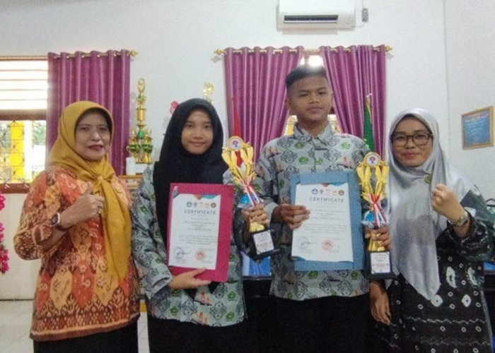 2 Siswa MAN 1 Muba Raih Prestasi di Kejurnas Taekwondo