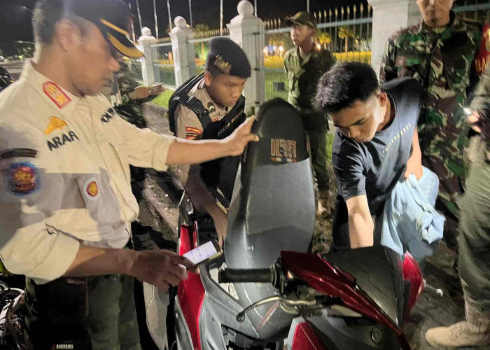 Cegah Gangguan Kamtibmas, Tim Gabungan Patroli Malam di Kota Sekayu