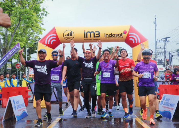 Muba Fun Run Berlangsung Meriah, Juara Bawa Pulang Hadiah Jutaan Rupiah
