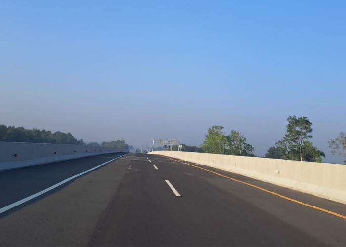 Menyusuri Tol Indralaya - Prabumulih, Menikmati Pemandangan Danau Hingga Kebun Nanas