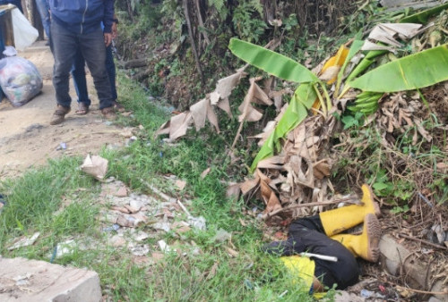 Petugas DLHK Tewas Dibunuh, Mayat Korban Ditemukan di Dalam Parit Pinggir Jalan