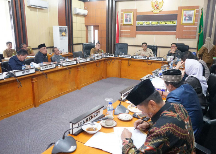 Rapat Banmus Penjadwalan Bahas Raperda, Masa Reses dan Pelantikan PAW DPRD Muba