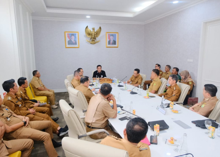 Bupati Toha Tohet Tegaskan Camat Harus Solid Wujudkan 'Muba Maju Lebih Cepat'