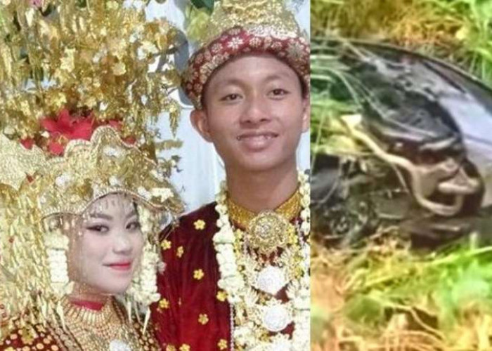 Tragis, Baru Genap Sebulan Menikah, Pasutri di Baturaja Meninggal Kecelakaan