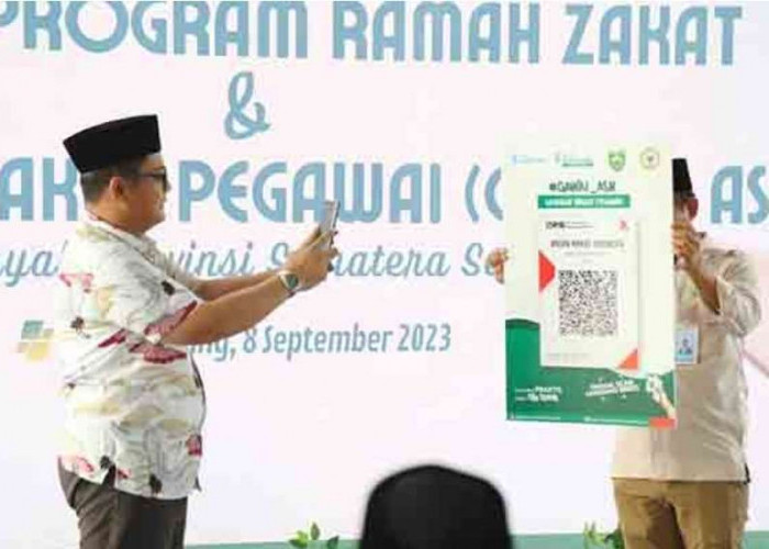 Bank Sumsel Babel Salurkan Zakat Penghasilan Pegawai