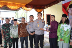 Perkuat Sinergi Keamanan dan Sosial, Kapolres Muba Kunjungi Polsek dan Koramil Babat Toman