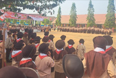 Peringatan Hari Pramuka ke-65 di Sungai Lilin Berlangsung Semarak