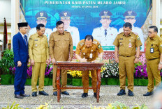 MoU Muba–Muaro Jambi Fokus Tangani Karhutla dan Persoalan Perbatasan Secara Terpadu