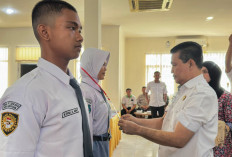 Sekda Syafaruddin Resmi Buka Diklat Paskibraka Muba 2026, 70 Calon Anggota Siap Bertugas pada HUT ke-81 RI