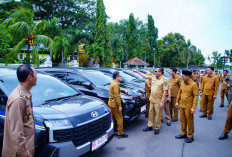 Pemkab Muba Tertibkan Aset Desa, Puluhan Kendaraan Operasional Diperiksa di Pendopoan Bupati