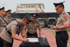 Rotasi Jabatan Polres Muba, Kapolsek Keluang dan Tungkal Jaya Berganti