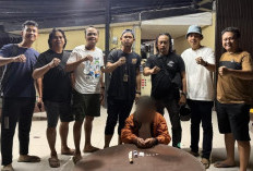 Polsek Keluang Bongkar Peredaran Sabu 6,30 Gram, Pengedar Ditangkap di Kebun Karet