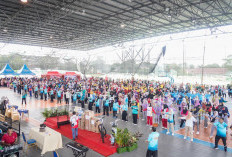 Ribuan ASN dan Guru Padati Stable Berkuda Sekayu, Peringatan HUT KORPRI & PGRI di Muba Berlangsung Meriah