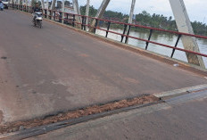 Heboh Kabar Besi Jembatan Sungai Lilin Hilang, Polisi Turun Tangan Lakukan Pengecekan