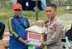 Fokus Pemulihan Korban Bencana, Polres OKU Selatan Perkuat Bantuan dan Trauma Healing 