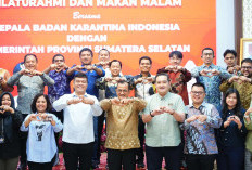 Pemprov Sumsel Perkuat Sinergi dengan Badan Karantina Indonesia Lewat Silaturahmi di Griya Agung